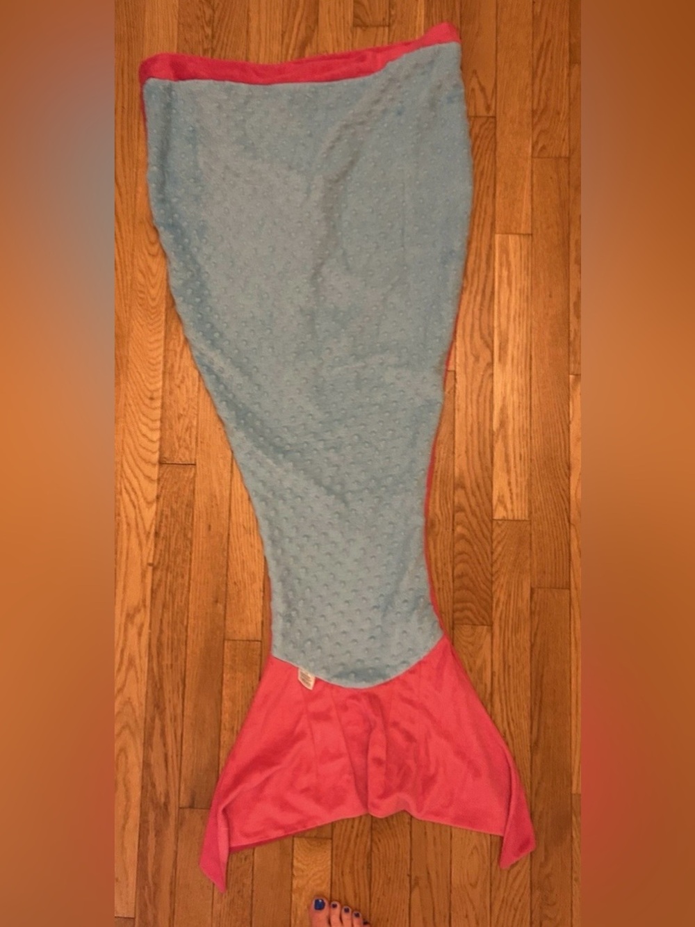 Kids Mermaid Tail Blanket